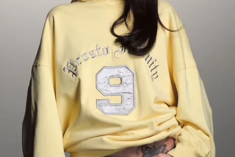bluza prosto butter yellow