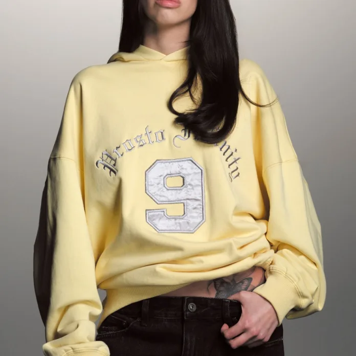 bluza prosto butter yellow