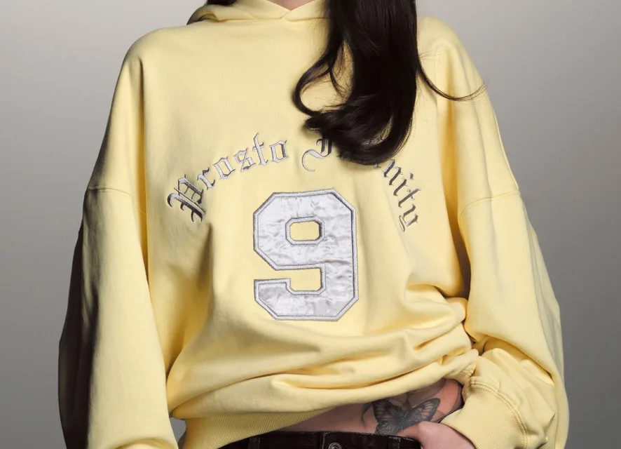 bluza prosto butter yellow