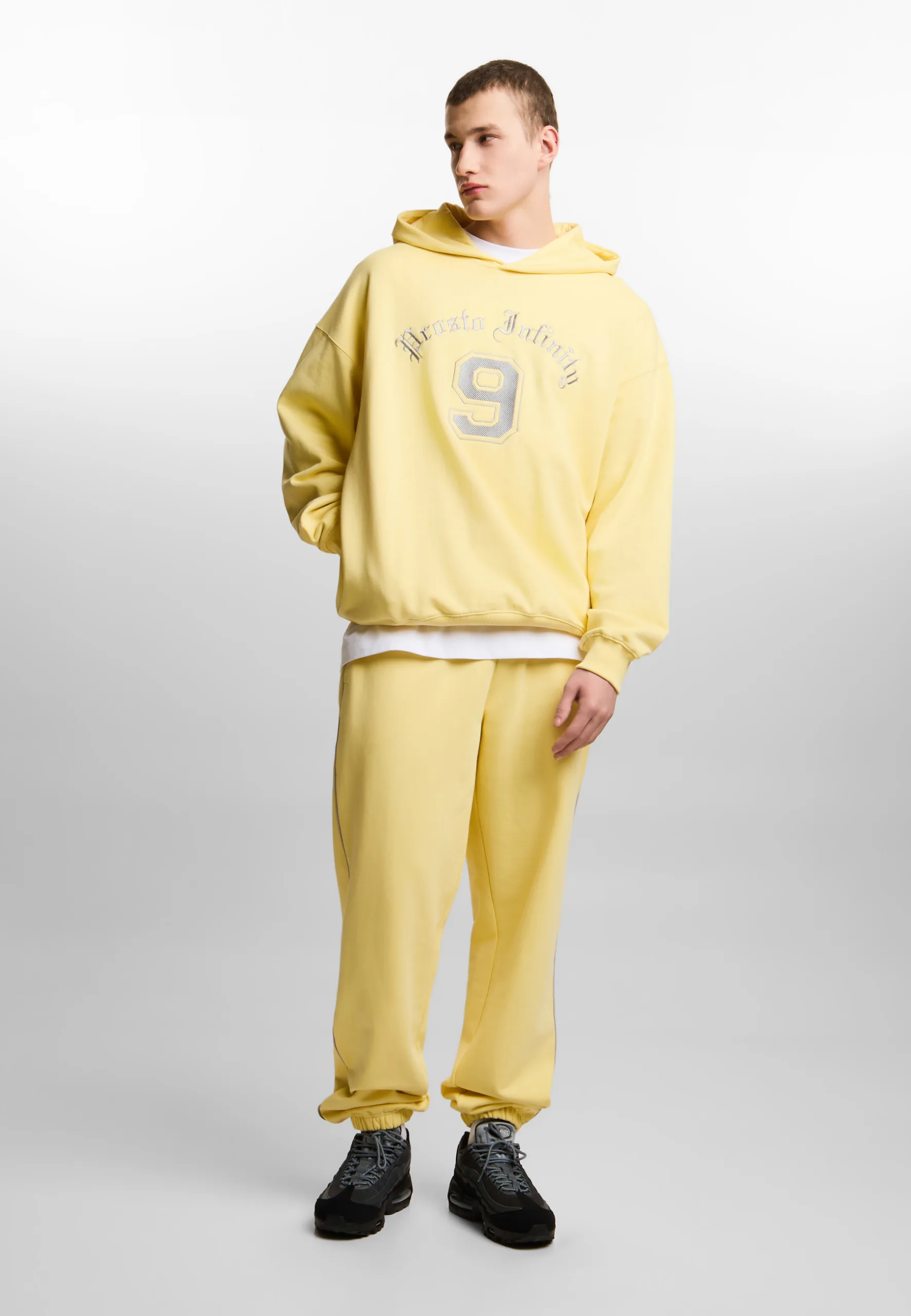 Dresy bluza oversize butter yellow Prosto