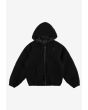 Padded kurtka z kapturem męska czarna
