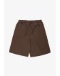 Reverse krótkie spodenki baggy męskie brązowe