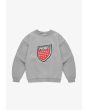 Shield Big bluza bez kaptura oversize męska szara