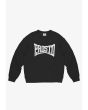 Ever bluza bez kaptura oversize bawełniana męska czarna