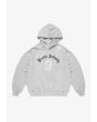 Nine bluza z kapturem oversize męska bawełniana szara