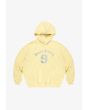 Nine bluza z kapturem oversize męska bawełniana żółta