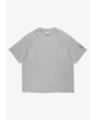 Shield Splash t-shirt boxy bawełniany męski szary