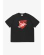 Damage Target t-shirt boxy męski czarny