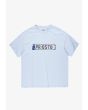 Plates t-shirt boxy męski bawełniany niebieski