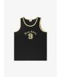 Nine tank top regular męski czarny