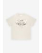 Scriber Washed t-shirt bawełniany beżowy