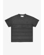 ST t-shirt bawełniany grafitowy
