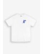 Gothic P t-shirt męski bawełniany biały