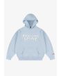 Harvard bluza z kapturem regular męska bawełniana jasnoniebieska