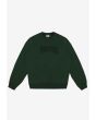 College bawełniana bluza męska khaki