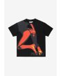 NSFW t-shirt bawełniany czarny