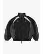 Tracktop kurtka oversize męska czarna