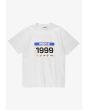 Runner t-shirt regular męski bawełniany biały