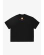 Twoje Łzy t-shirt oversize bawełniany męski czarny
