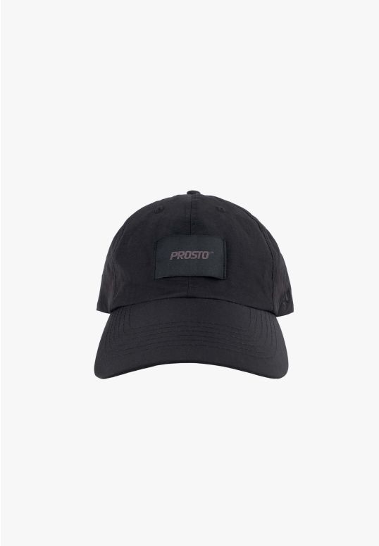 Cap Jacquard czapka z daszkiem czarna