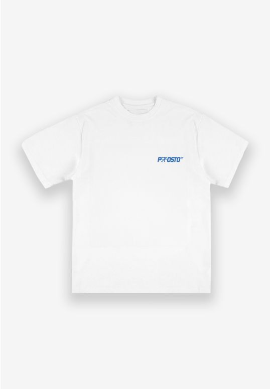 Ghostmode t-shirt oversize męski biały