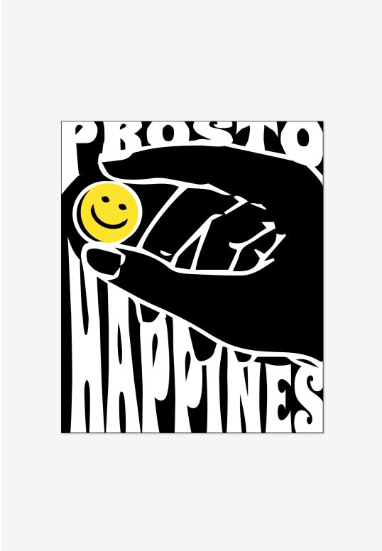 Naklejka Happiness