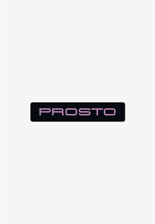 Naklejka Prosto Sign