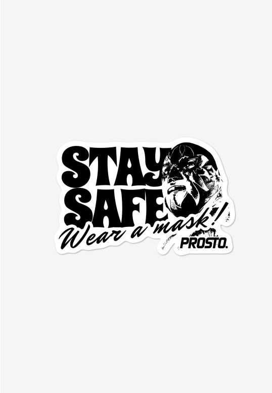 Naklejka Stay Safe