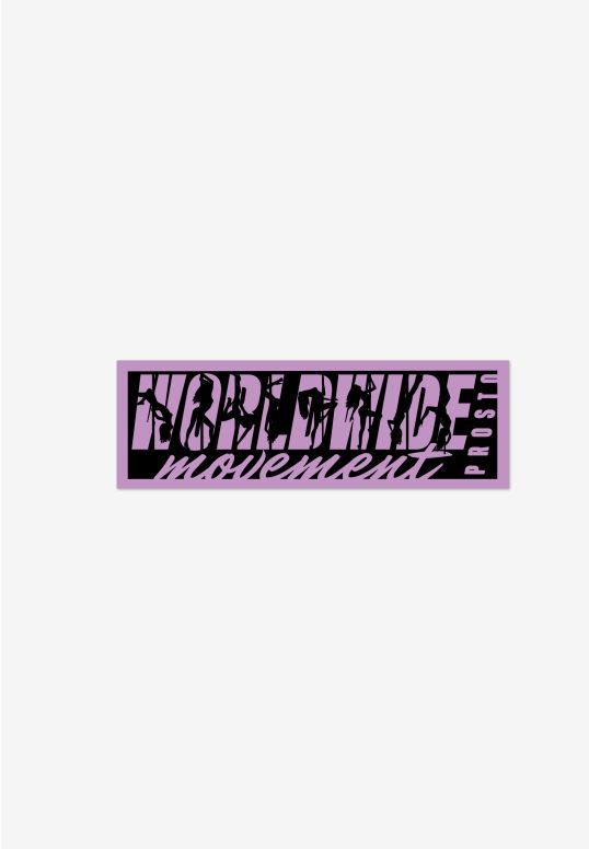 Naklejka Worldwide Movement