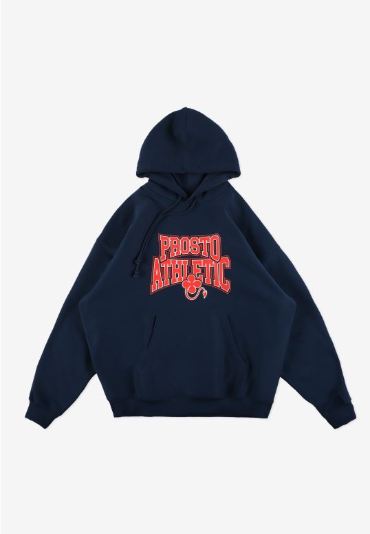 Chicago bluza męska z kapturem granatowa