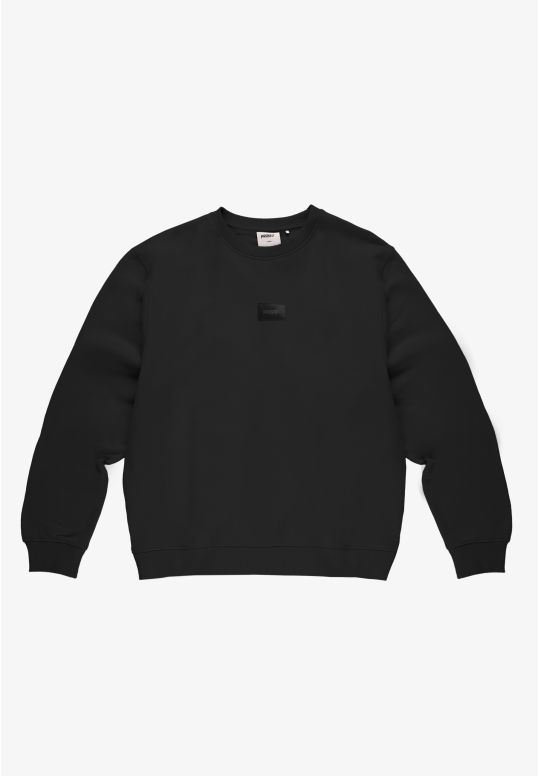 KL261MSWE1021_crewneck_jacquardlabel_black_1