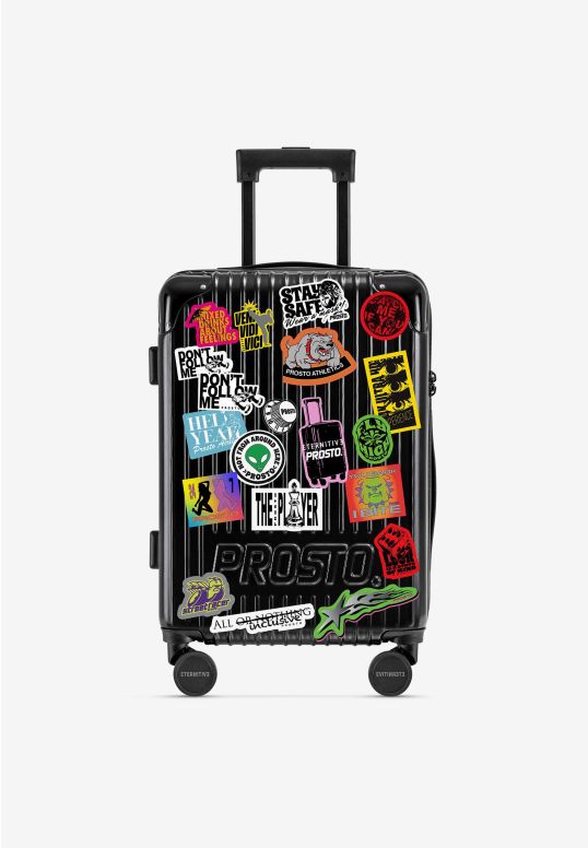 Cabin Suitcase Prosto x Eternitive + Sticker Pack
