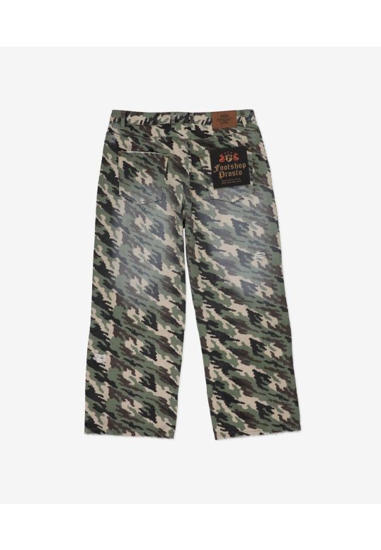FTSHP x Prosto Camo spodnie wielokolorowe