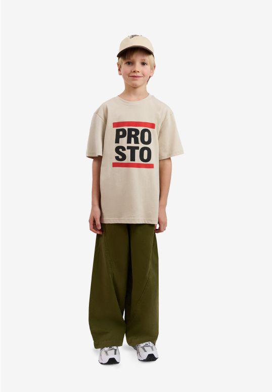 PRO DMC t-shirt dziecięcy beżowy