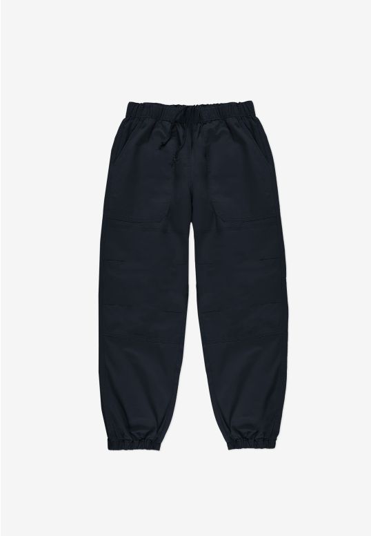 Baggy Slate joggery męskie bawełniane granatowe