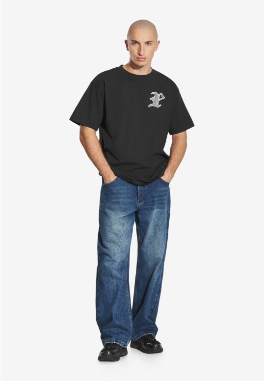 Tarmac jeansy męskie baggy niebieskie