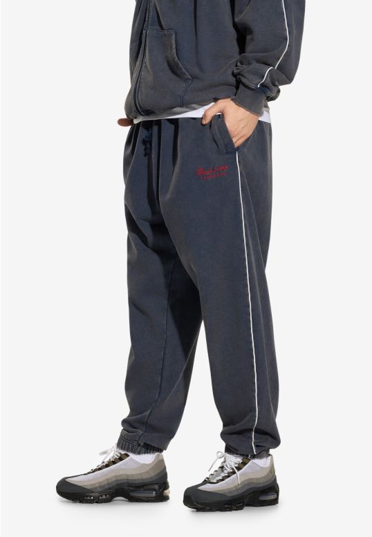 Team spodnie dresowe granatowe