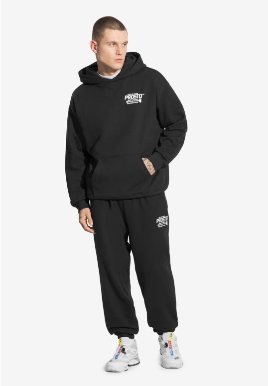 Flathead spodnie dresowe męskie czarne