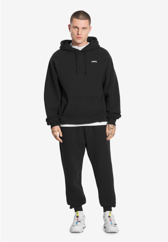 Darn spodnie dresowe czarne