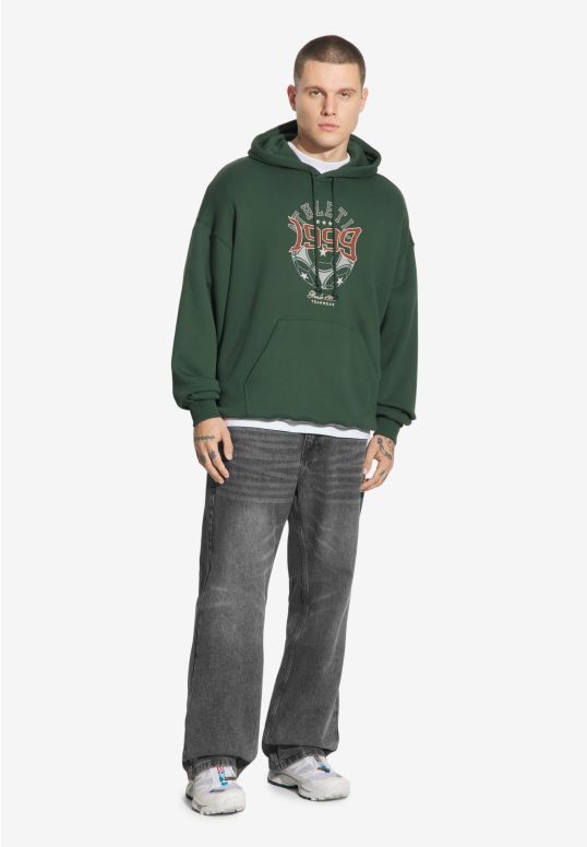 Athletic bluza z kapturem męska khaki