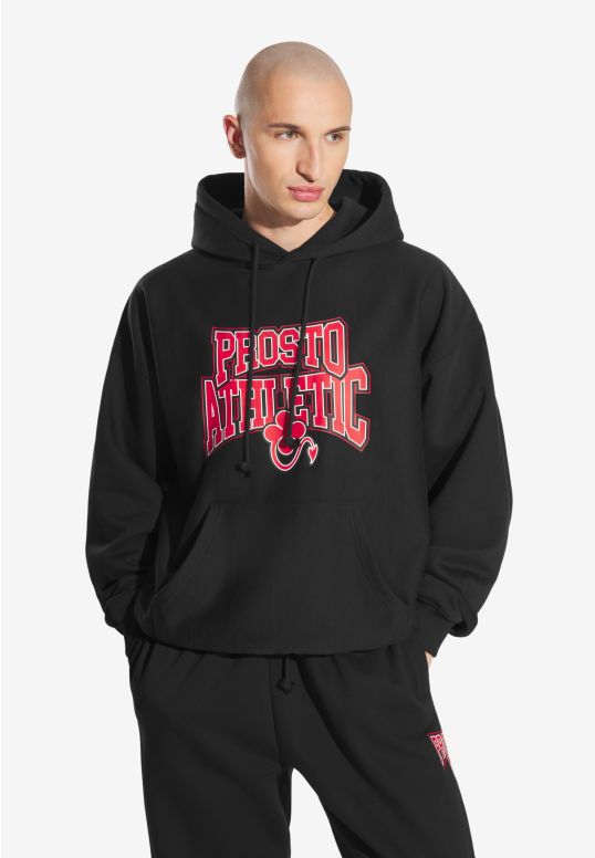 Chicago bluza męska z kapturem czarna