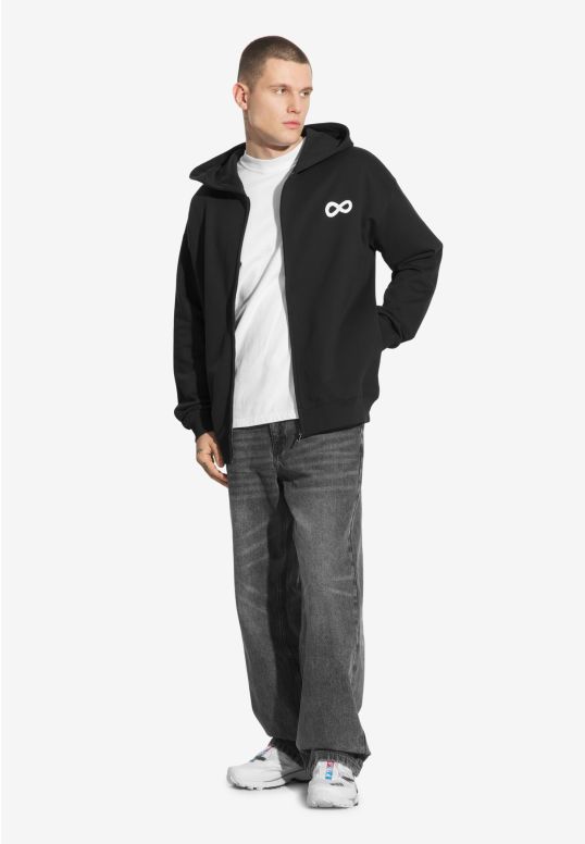 Infinity bluza z kapturem męska czarna