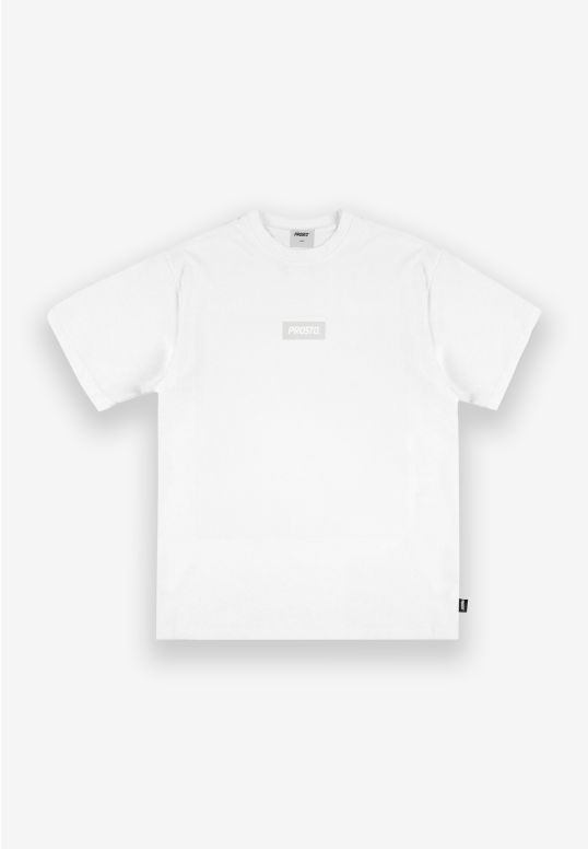 Box Logo t-shirt męski bawełniany biały