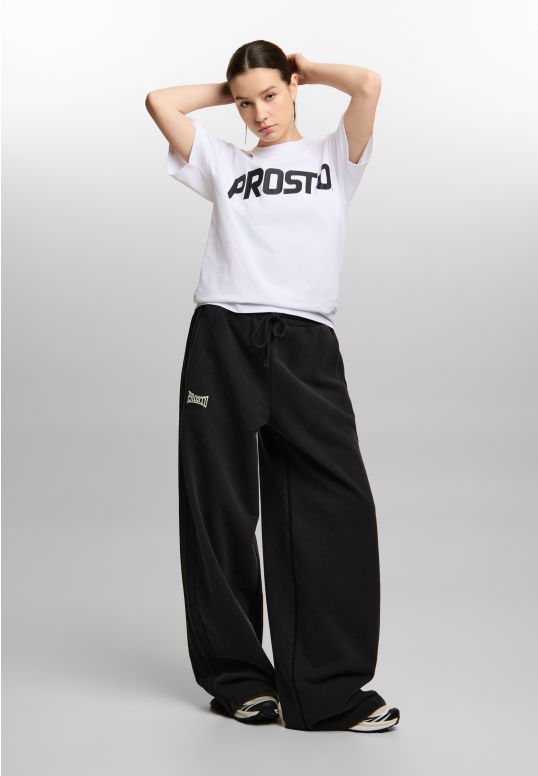 Baloon spodnie dresowe damskie czarne