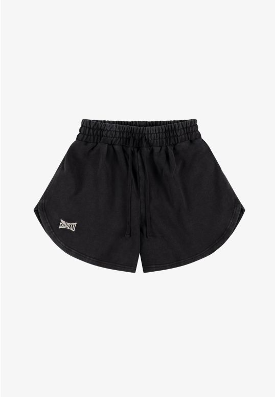 Baloon szorty dresowe damskie czarne