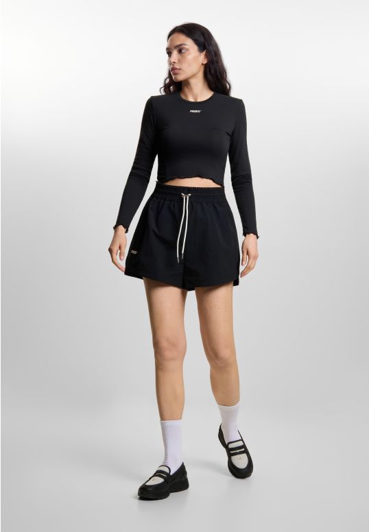 Boxing Baby krótkie spodenki regular damskie czarne