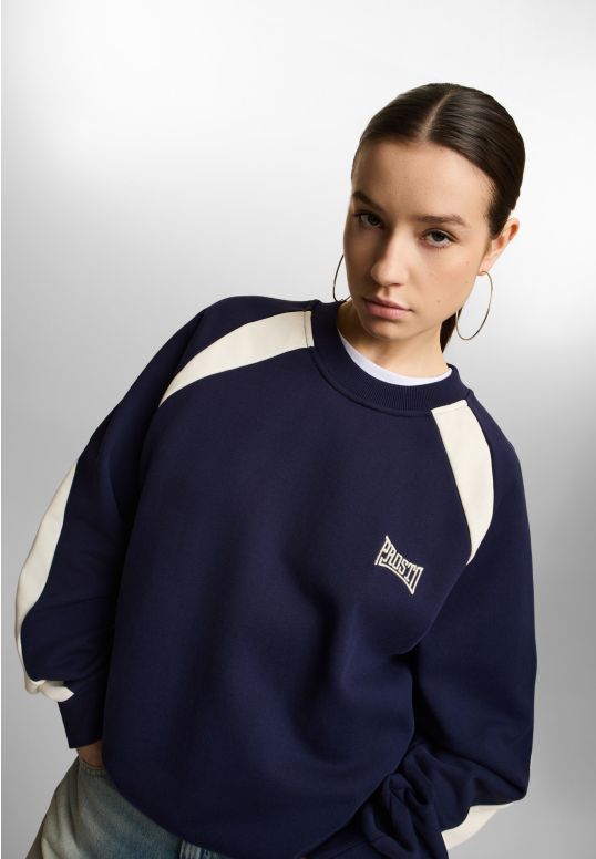 Speed hoodless sweatshirt regular women's navy blue 