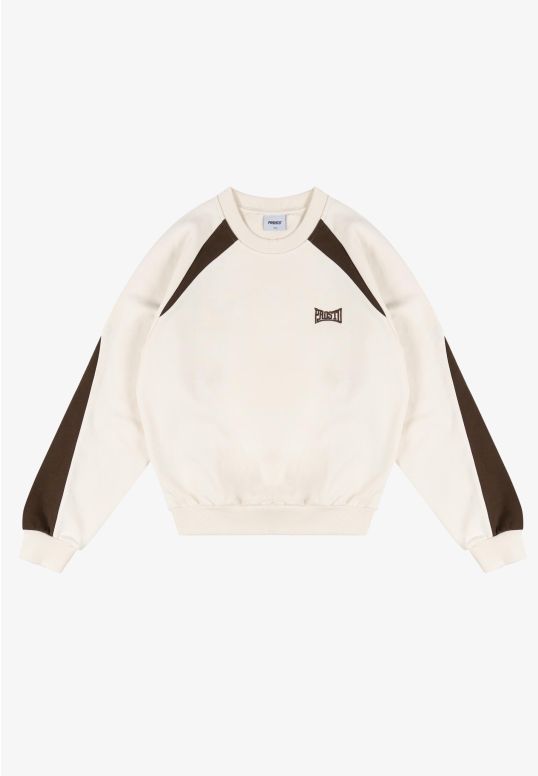 Speed bluza bez kaptura regular damska biała