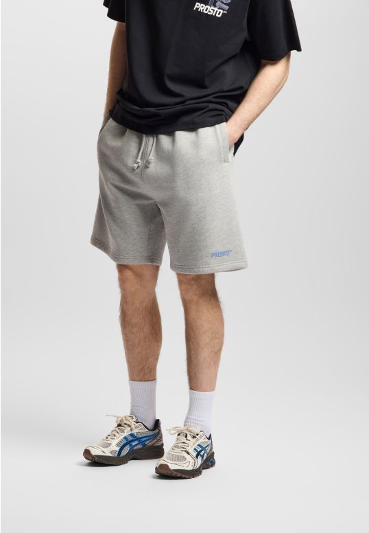 Infinity krótkie spodenki dresowe regular męskie szare