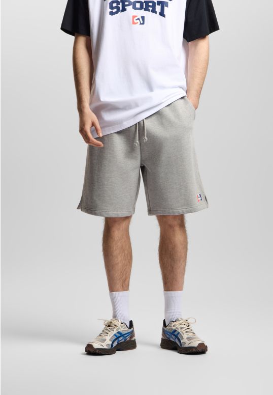 ST krótkie spodenki regular bawełniane męskie szare